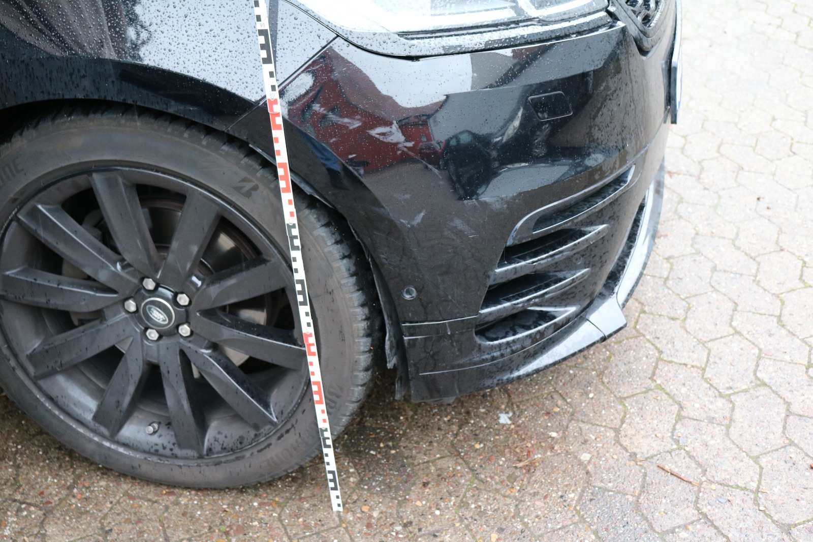 Dokumentation eines Fahrzeugschadens